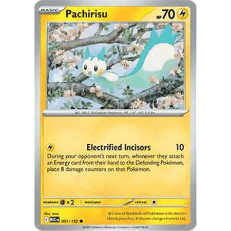 MEG 051 - Pachirisu - Reverse Holo