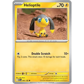 MEG 052 - Helioptile - Reverse Holo MEG 052 - Helioptile - Reverse Holo
