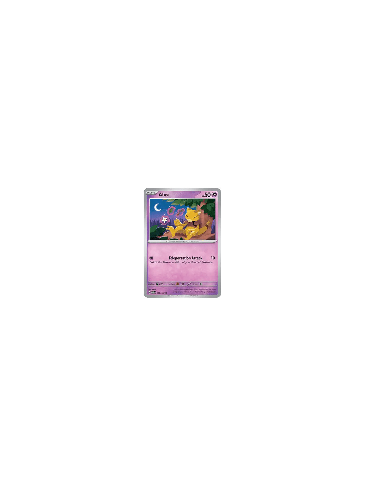 MEG 054 - Abra - Reverse Holo