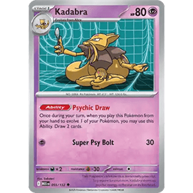 MEG 055 - Kadabra - Reverse Holo MEG 055 - Kadabra - Reverse Holo