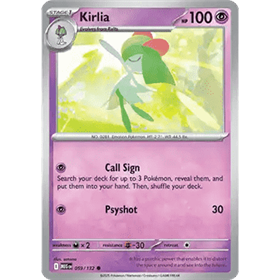 MEG 059 - Kirlia - Reverse Holo MEG 059 - Kirlia - Reverse Holo