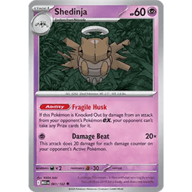 MEG 061 - Shedinja - Reverse Holo MEG 061 - Shedinja - Reverse Holo