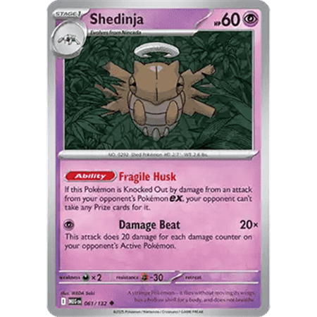 MEG 061 - Shedinja - Reverse Holo