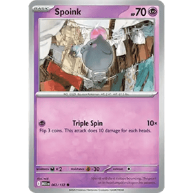 MEG 062 - Spoink - Reverse Holo MEG 062 - Spoink - Reverse Holo