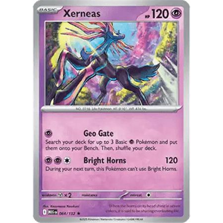 MEG 064 - Xerneas - Reverse Holo