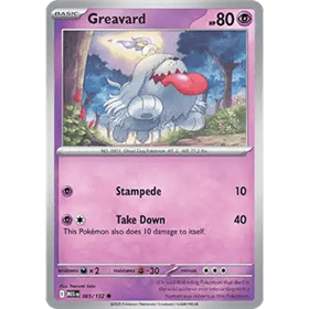 MEG 065 - Greavard - Reverse Holo MEG 065 - Greavard - Reverse Holo
