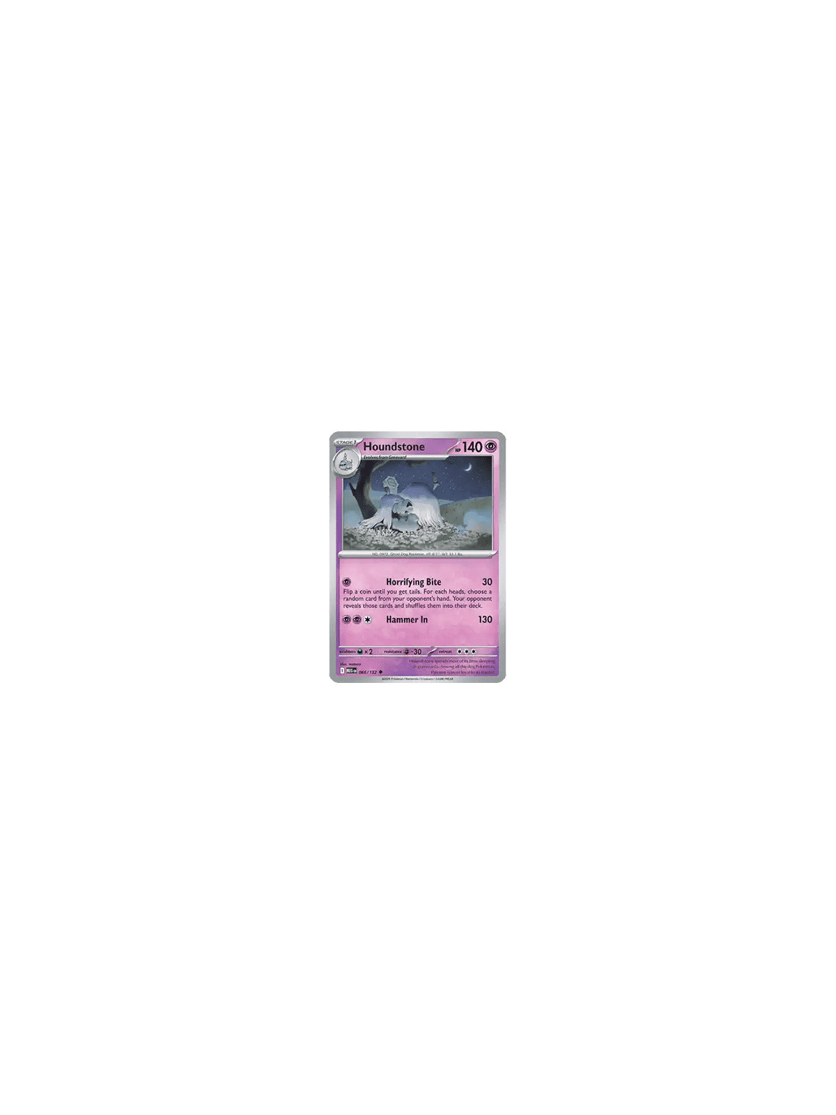 MEG 066 - Houndstone - Reverse Holo