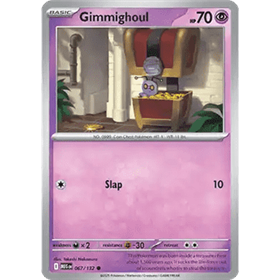 MEG 067 - Gimmighoul - Reverse Holo MEG 067 - Gimmighoul - Reverse Holo