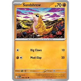 MEG 068 - Sandshrew - Reverse Holo MEG 068 - Sandshrew - Reverse Holo