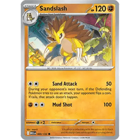 MEG 069 - Sandslash - Reverse Holo