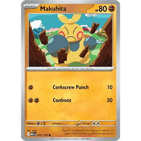 MEG 072 - Makuhita - Reverse Holo MEG 072 - Makuhita - Reverse Holo