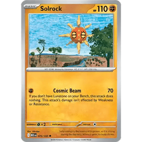MEG 075 - Solrock - Reverse Holo MEG 075 - Solrock - Reverse Holo