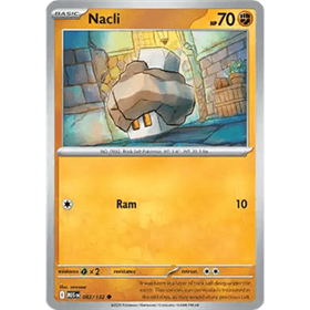 MEG 082 - Nacli - Reverse Holo MEG 082 - Nacli - Reverse Holo
