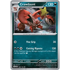 MEG 085 - Crawdaunt - Reverse Holo MEG 085 - Crawdaunt - Reverse Holo