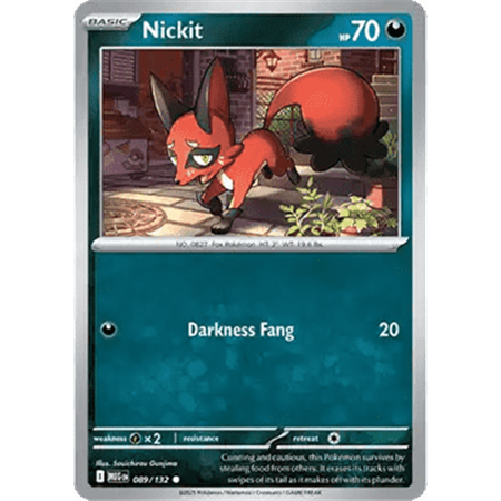 MEG 089 - Nickit - Reverse Holo