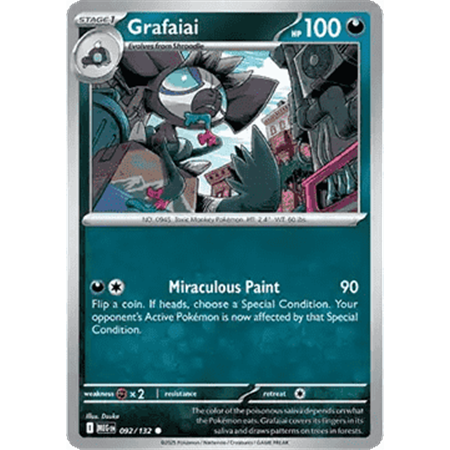 MEG 092 - Grafaiai - Reverse Holo