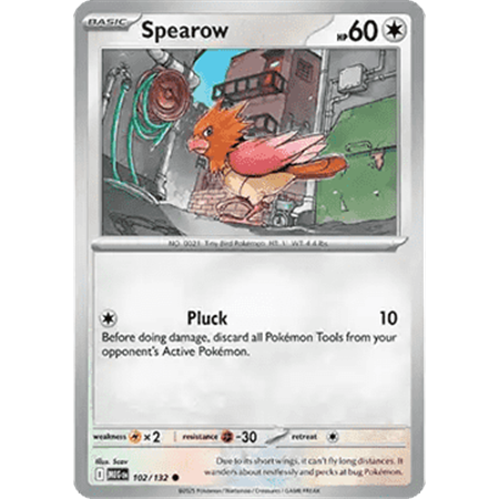 MEG 102 - Spearow - Reverse Holo