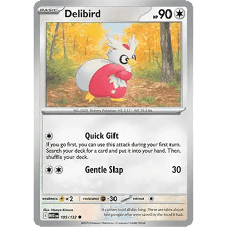 MEG 105 - Delibird - Reverse Holo