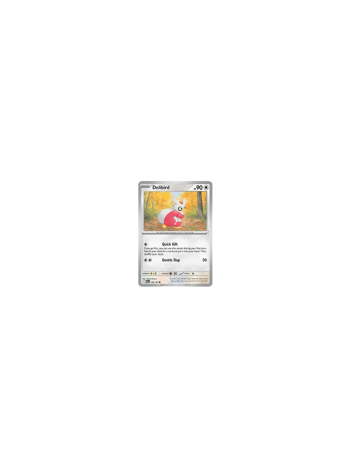 MEG 105 - Delibird - Reverse Holo