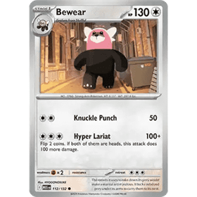 MEG 112 - Bewear - Reverse Holo MEG 112 - Bewear - Reverse Holo