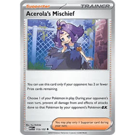 MEG 113 - Acerola's Mischief - Reverse Holo MEG 113 - Acerola's Mischief - Reverse Holo