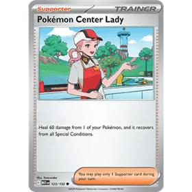 MEG 123 - Pokémon Center Lady - Reverse Holo