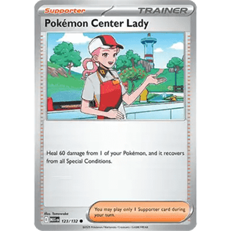 MEG 123 - Pokémon Center Lady - Reverse Holo