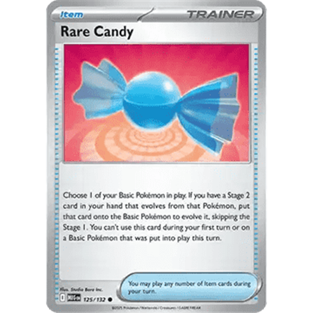 MEG 125 - Rare Candy - Reverse Holo