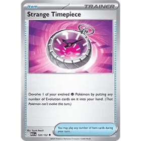 MEG 128 - Strange Timepiece - Reverse Holo MEG 128 - Strange Timepiece - Reverse Holo