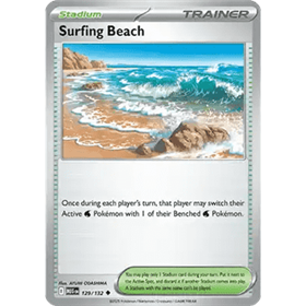 MEG 129 - Surfing Beach - Reverse Holo MEG 129 - Surfing Beach - Reverse Holo