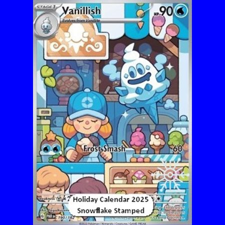PAR 190 - Vanillish - Snow Stamped - Sealed