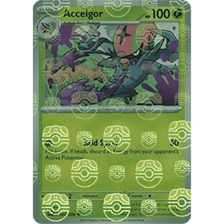 WHT 009 - Accelgor - MasterBall Reverse Holo