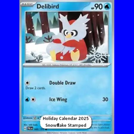 PAL 046 - Delibird - Snow Stamp - Sealed