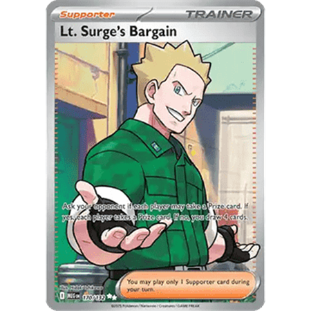 MEG 170 - Lt. Surge's Bargain