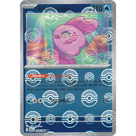 BLK 024 - Alomomola - PokeBall Reverse Holo BLK 024 - Alomomola - PokeBall Reverse Holo