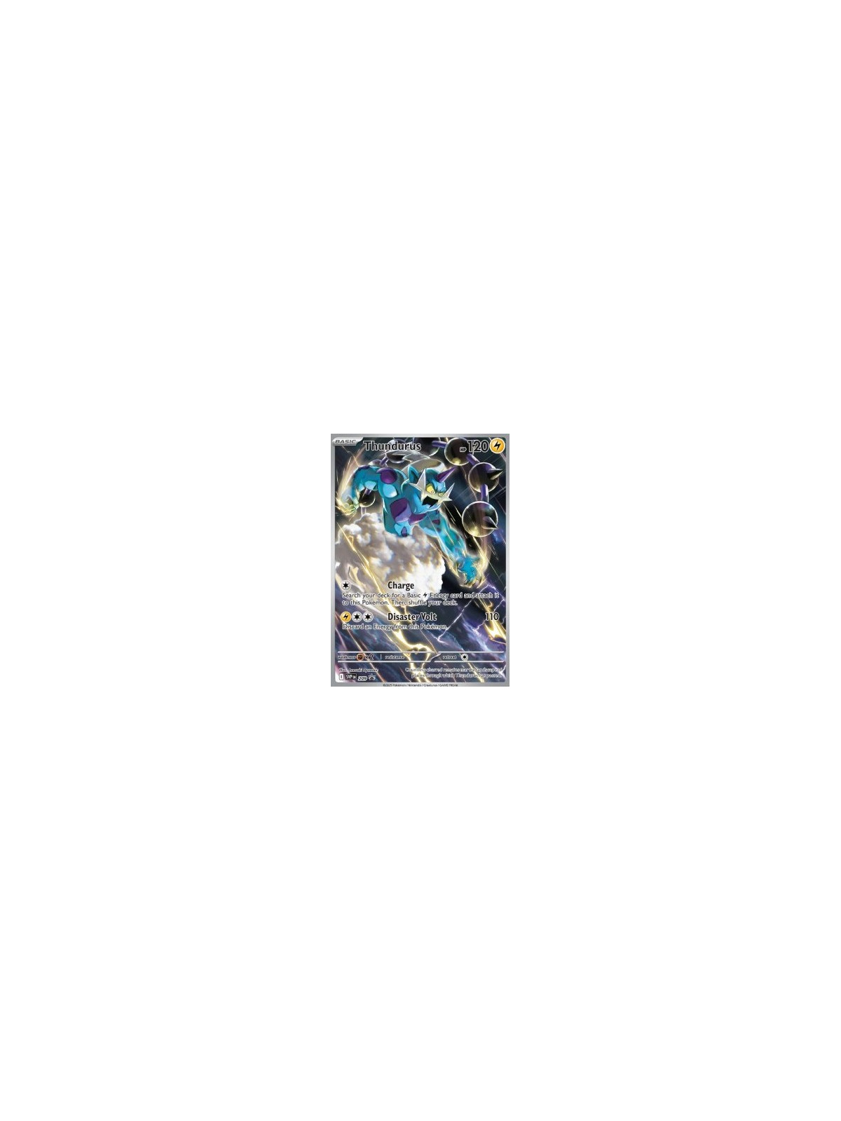SVP 209 - Thundurus - Sealed