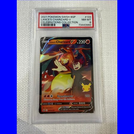 PSA - SWSH 133 - Lance's Charizard V (8)