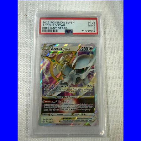 PSA - SWSH 123 - Arceus VSTAR (9)