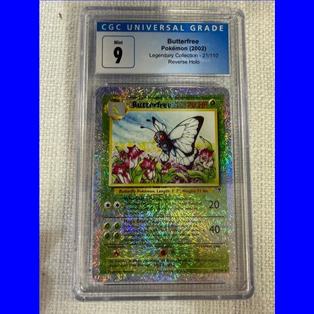 CGC - LC 021 - Butterfree Reverse Holo (9)
