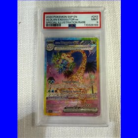 PSA - SSP 242 - Alolan Exeggutor ex (9) PSA - SSP 242 - Alolan Exeggutor ex (9)