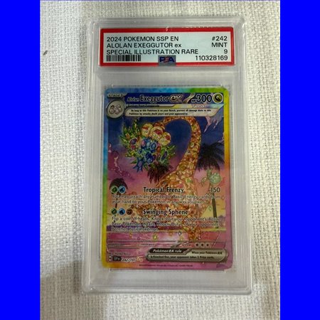 PSA - SSP 242 - Alolan Exeggutor ex (9)
