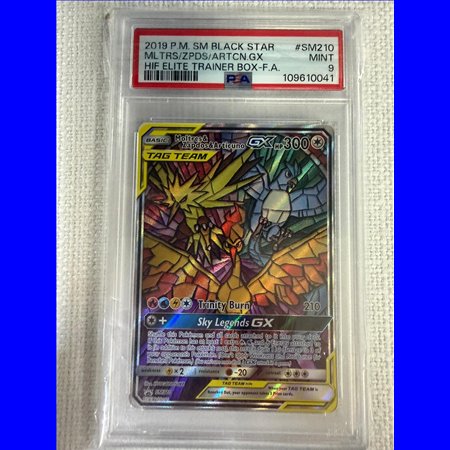 PSA - SM 210 - Moltes & Zapdos & Articuno GX (9)