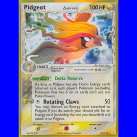 HP 014 - Pidgeot Delta Species HP 014 - Pidgeot Delta Species