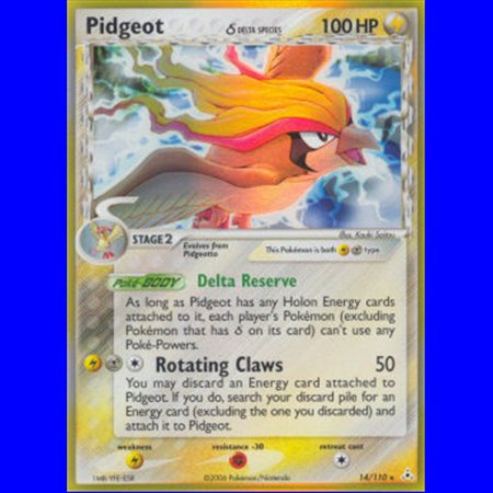 HP 014 - Pidgeot Delta Species