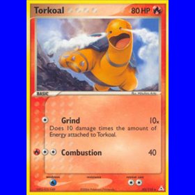 HP 033 - Torkoal - Reverse Holo HP 033 - Torkoal - Reverse Holo
