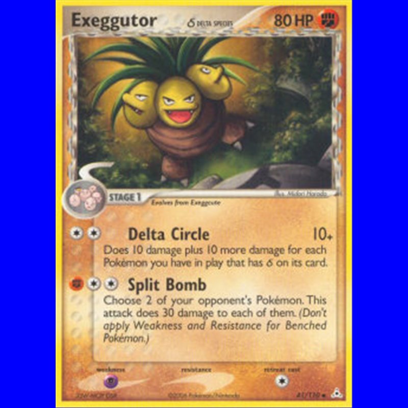 HP 041 - Exeggutor Delta Species - Reverse Holo