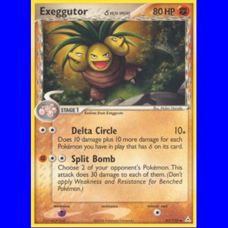HP 041 - Exeggutor Delta Species - Reverse Holo