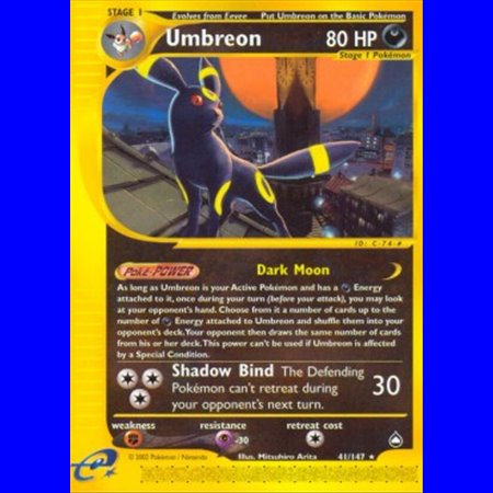 AQ 041 - Umbreon - Reverse Holo