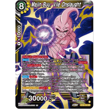 BT20-104 - Majin Buu, Vile Onslaught (V.1)