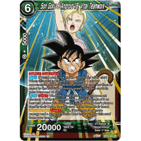 BT20-064 - Son Goku & Android 18, Vital Teamwork (V.1) - Sealed